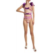 Bow Lipstick Hollow Swimsuit