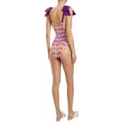 Bow Lipstick Hollow Swimsuit