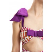 Bow Lipstick Hollow Swimsuit