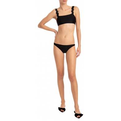 Short strap black kinis