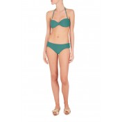 Solid Strapless Blue Heritage Bikini