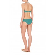 Solid Strapless Blue Heritage Bikini