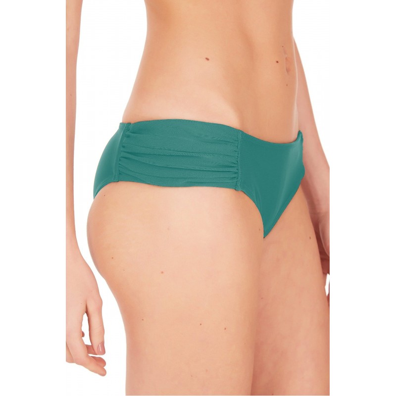 Solid Strapless Blue Heritage Bikini