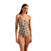 Unique one shoulder swimsuit